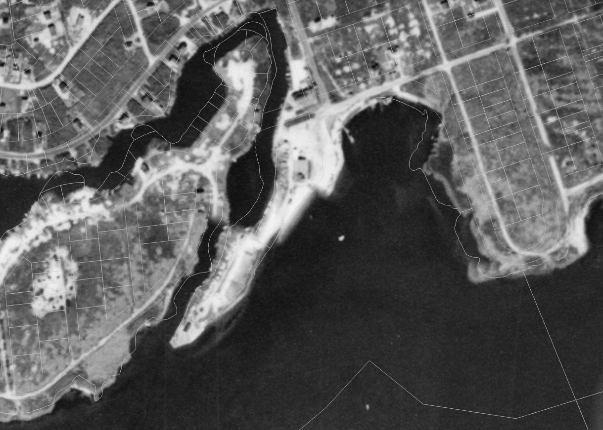 1947 Violet Cove Historical Aerial